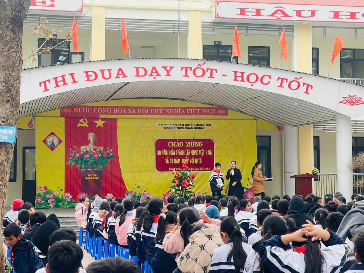 Hoạt động chào mừng 80 năm ngày thành lập QĐND Việt Nam và 35 năm ngày hội QPTD